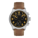 Tissot Gent XL Chronograph 42mm Black Dial Black Leather Strap T116.417.16.052.01 - Bijoux Eclore