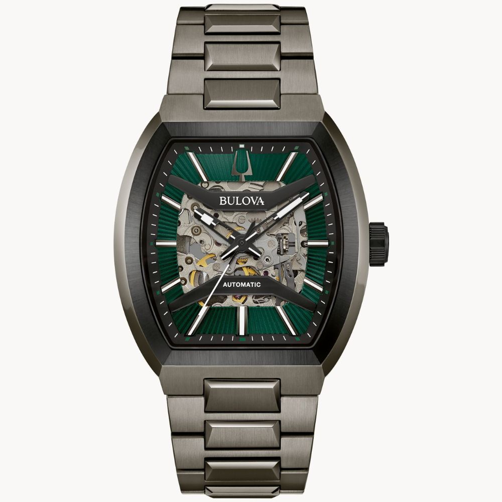 Bulova 98A321 Mens Watch Maquina Automatic 40mm 5ATM - Bijoux Eclore
