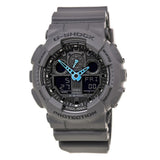 G-SHOCK Analog Digital Watch GA-100C-8A Blue Hands - Bijoux Eclore
