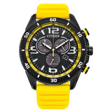 Citizen Brycen Black Dial Silicone Strap AT2585-08E - Bijoux Eclore