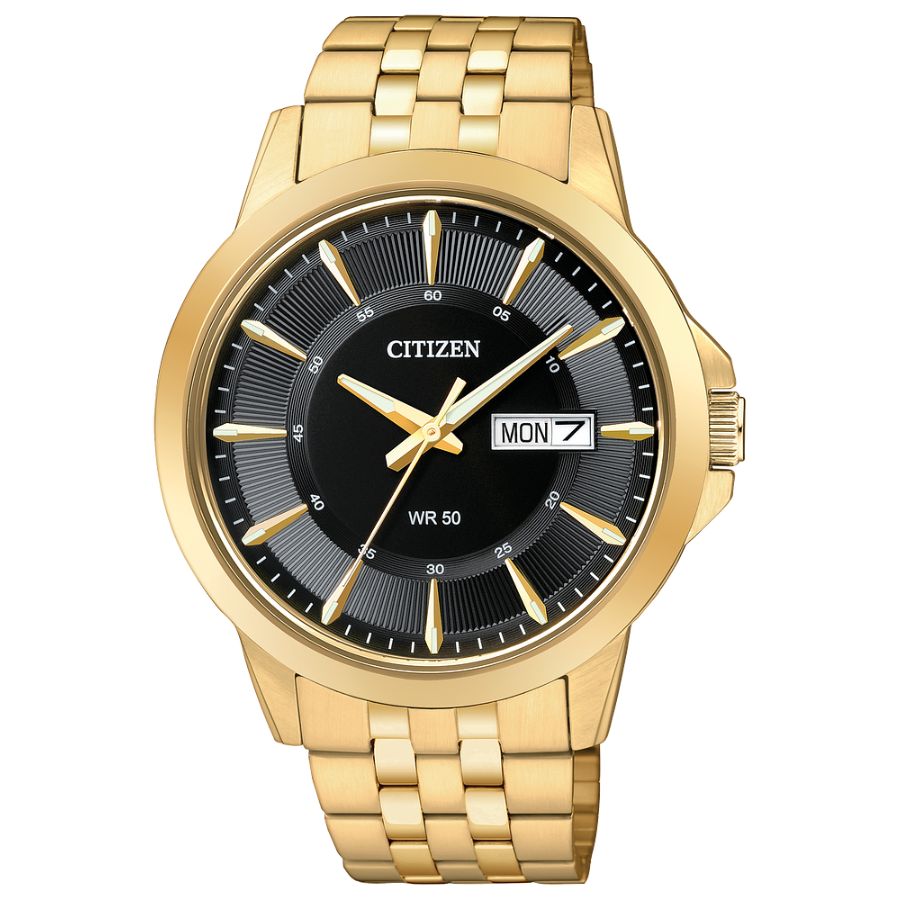 Citizen Japan Golden Men's Wrist Watch BF2013-56E - Bijoux Eclore