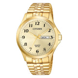 Citizen Quartz Champagne Dial Gold-tone Watch BF5002-99P - Bijoux Eclore
