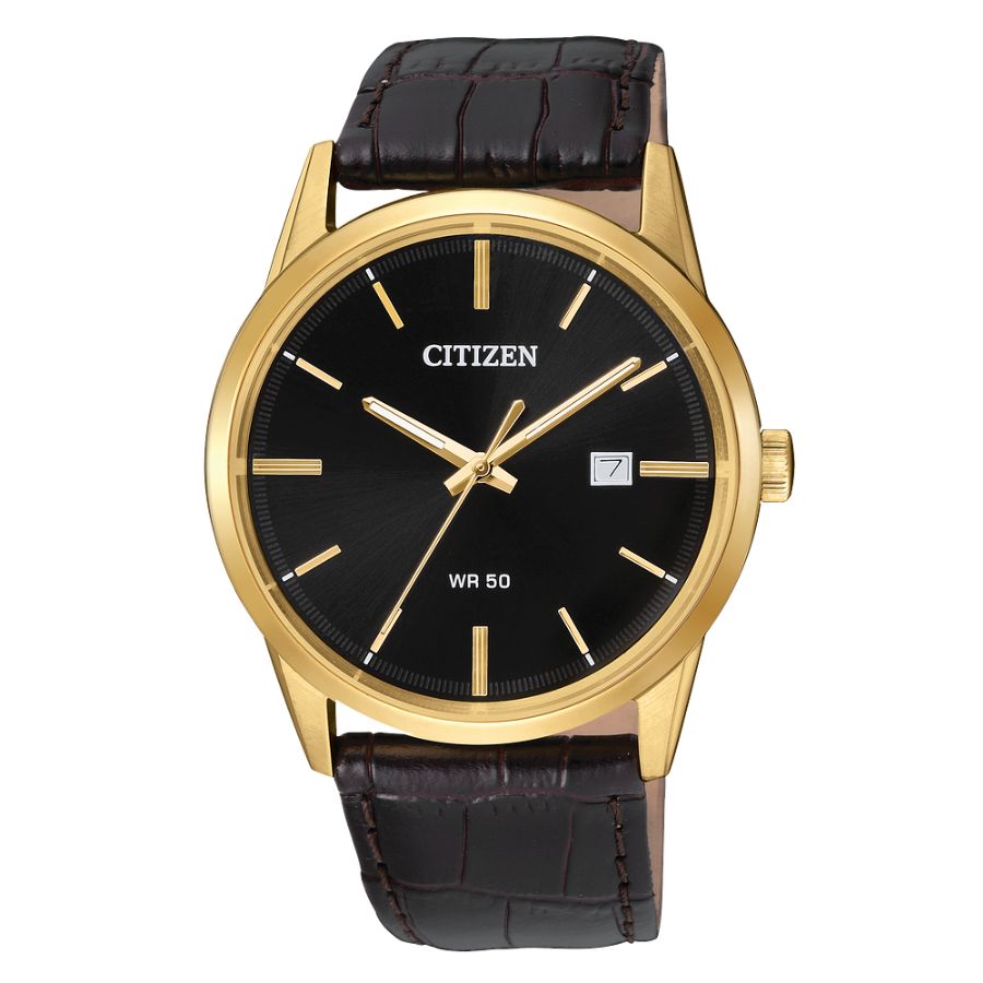 Citizen Men's Leather Watch - BI5002-06E - Bijoux Eclore