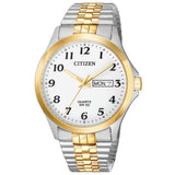 Citizen Quartz Mens Two Tone Bracelet Watch Bf5004-93A - Bijoux Eclore