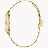 Bulova Crystal Golden Age Yellow Gold Dial Ladies Quartz 98L321