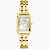 Bulova Sutton Quartz Gold-Tone Stainless Steel Women's Watch 97L177