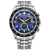 PCAT Blue Dial Stainless Steel Bracelet CB5874-81L - Bijoux Eclore