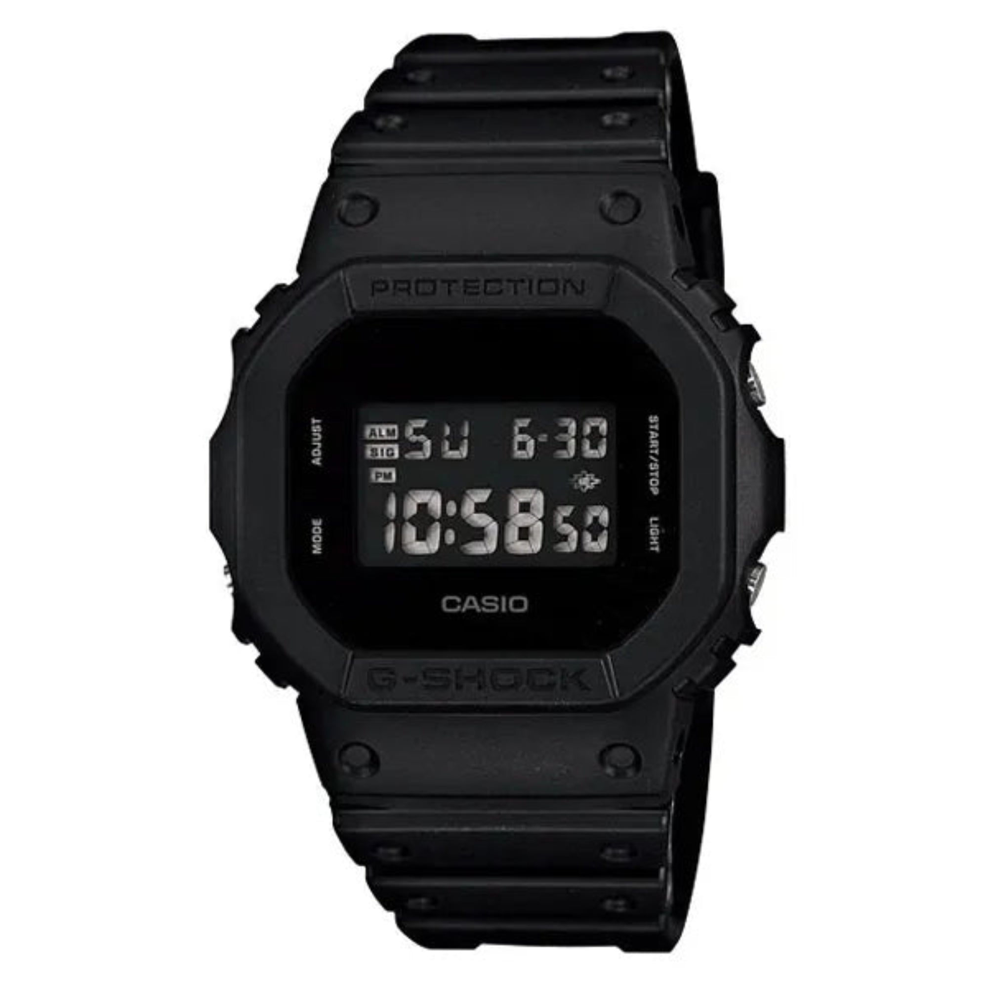G-Shock blackout aesthetic DW5600BB-1 - Bijoux Eclore