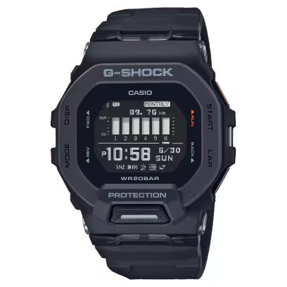 Casio G-SHOCK Power Trainer with Bluetooth Men's Watch GBD200-1