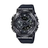 Casio G-Shock Analog-Digital All Black Metal Bezel Watch GM110BB-1A