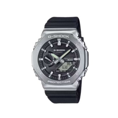 Casio G-Shock G-Steel Black Dial Black Resin Strap Watch GBM2100-1A