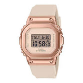 Casio G-shock Rose-tone Steel Rubber Strap Women's Watch GMS5600PG-4