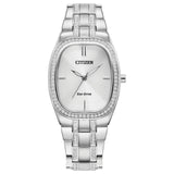 Citizen Eco-Drive Women's Crystal Stainless Steel Watch EM1080-55A