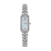 Citizen Women's Eco-Drive Silver Bracelet Watch with Mother of Pearl Dial EG2691-57D