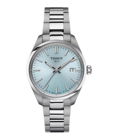 Tissot PR 100 Ice Blue Dial Watch T150.210.11.351.00 - Bijoux Eclore
