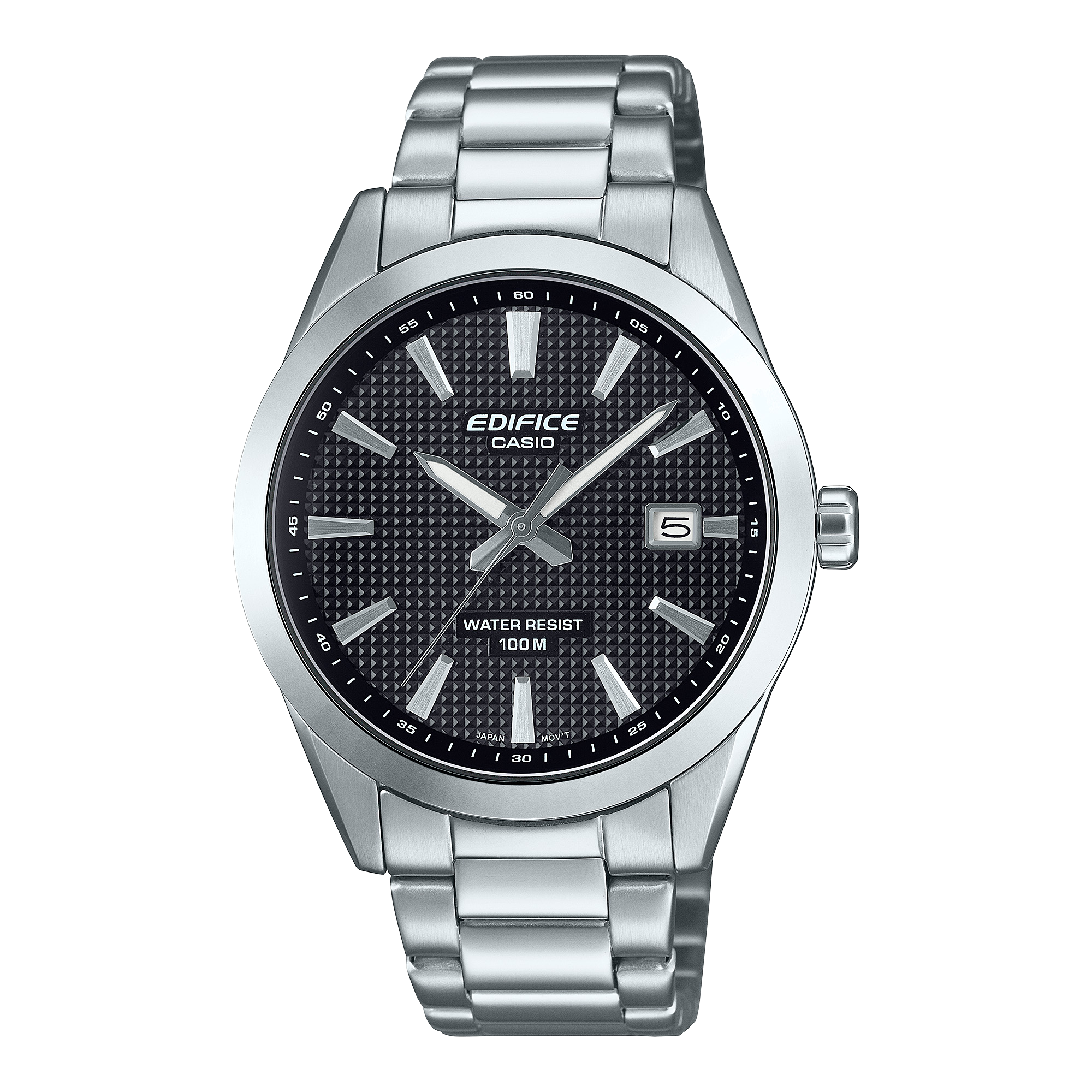 Casio Edifice EFV160D-1AV sleek metal watches appear - Bijoux Eclore