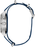 Caravelle by Bulova Men’s Field Watch Blue Dial Nylon 43C126 - Bijoux Eclore