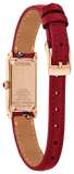 Citizen Eco-Drive Fio White Dial Rose Gold-Tone Stainless Steel Watch EG7123-01A - Bijoux Eclore