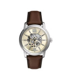 Fossil Heritage Automatic Brown Leather Watch ME3264