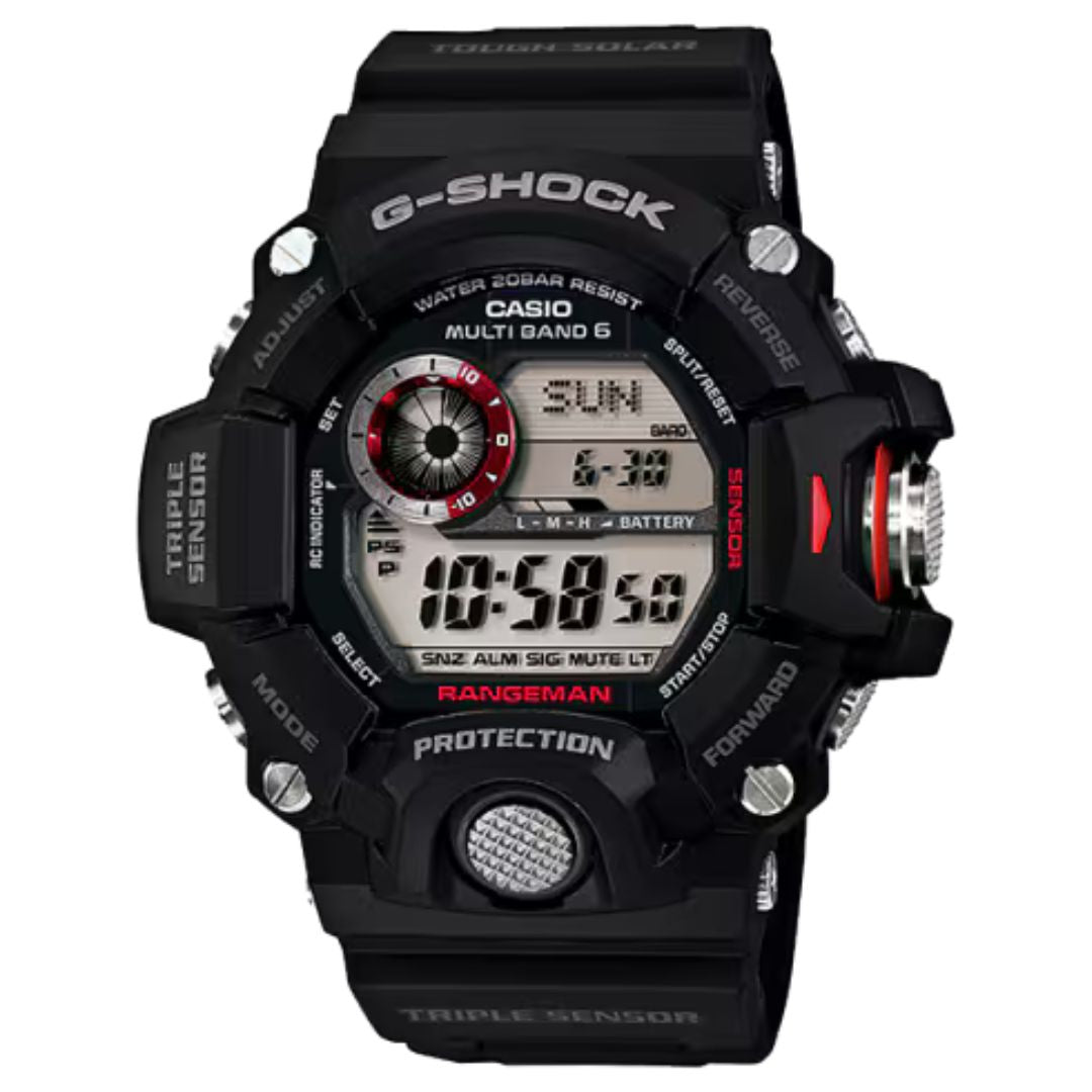 G-Shock Men's Digital Rangeman Black Resin Strap Watch GW9400-1