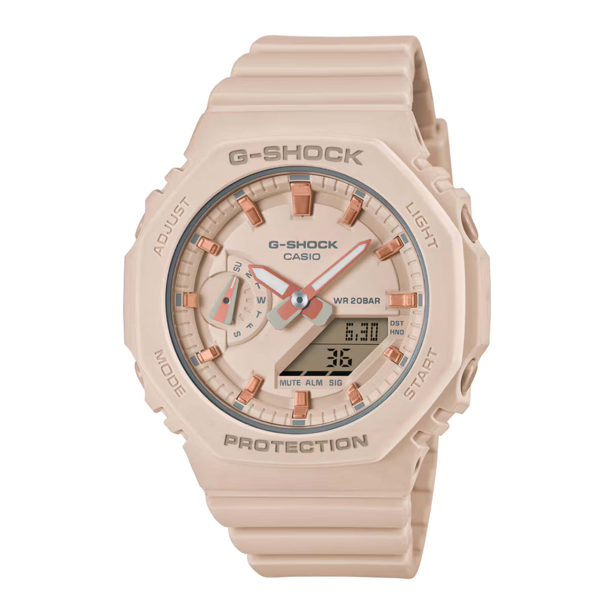 G-Shock Analog-Digital watch for women GMAS2100-4A - Bijoux Eclore