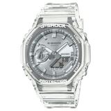 Casio GA2100BM-7A8 G-Shock 2100 Series Analog Digital Silver Dial Resin Watch - Bijoux Eclore