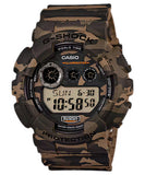 Casio G-Shock Woodland Camouflage Series Digital Dial Brown Resin Men's Watch GD120CM-5