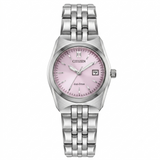 Citizen Eco-Drive Pink Dial Stainless Steel | EW2291-51X