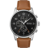 Hugo Boss Chronograph Black Dial Leather 1570097