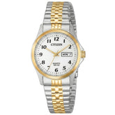 Citizen Quartz White Dial Stainless Steel | EQ2004-95A