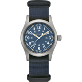 Hamilton Khaki Field Mechanical Blue Dial Men's Watch H69439940