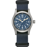 Hamilton Khaki Field Mechanical Blue Dial Men's Watch H69439940