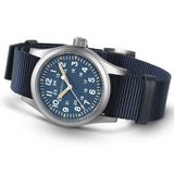 Hamilton Khaki Field Mechanical Blue Dial Men's Watch H69439940