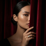 Unique Marquise Engagement Ring – Slim Band Diamond Ring - Bijoux Eclore