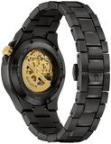 Bulova Maquina Automatic Translucent Black 98A340 - Bijoux Eclore