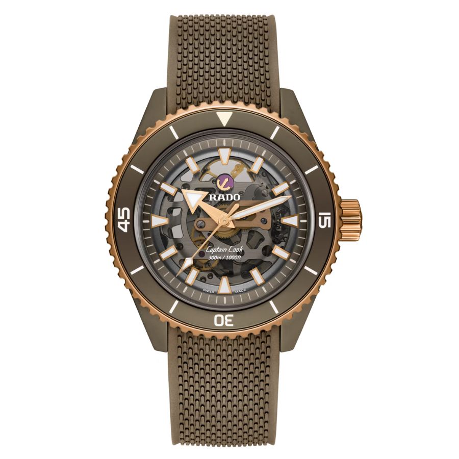 Rado Captain Cook High-Tech Ceramic Skeleton Men's Watch R32150168