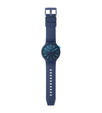 Swatch Big Bold Indigo Glow Navy Blue Watch SB05N113 - Bijoux Eclore