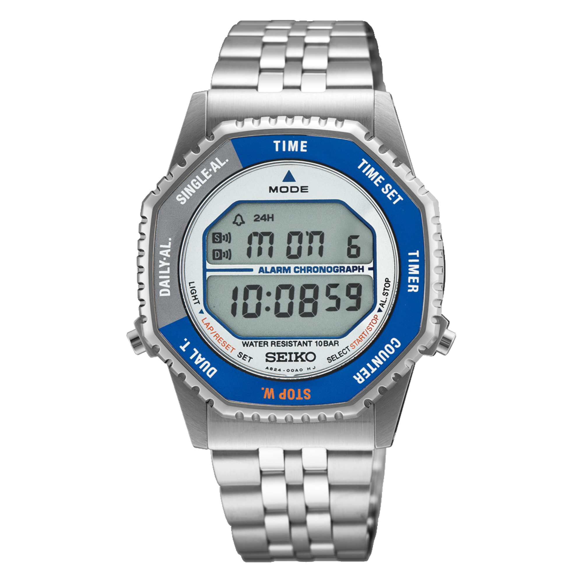 Seiko Digital Alarm Chronograph SMGG21P1 - Bijoux Eclore