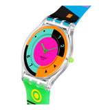 Swatch Swatch Neon Hot Racer 34mm SS08K119 - Bijoux Eclore