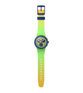 Swatch Essential Flowing Freshly Green Watch SUSG101 - Bijoux Eclore
