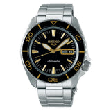 Seiko 5 Sports Automatic Dive Watch with Black Dial SRPK99