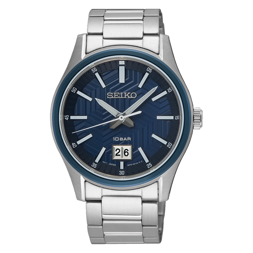 Seiko Stainless Steel Classic Quartz Men's Watch SUR559