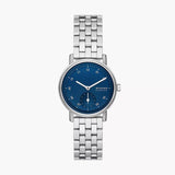 Skagen Kuppel Lille Two-Hand Sub-Second Blue Dial Watch SKW3129