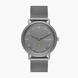 Skagen Kuppel Quartz Three Hand Gray Stainless Steel Watch SKW6891