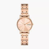 Skagen Signatur Lille Two-Hand Rose Gold Stainless Steel Bracelet SKW3125