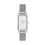 Skagen Women's Hagen Quartz Three Hand Silver-Tone Stainless Steel Watch SKW3096
