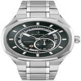 Bulova Classic Men's Automatic Silver Dial Stainless Steel Watch 96A346