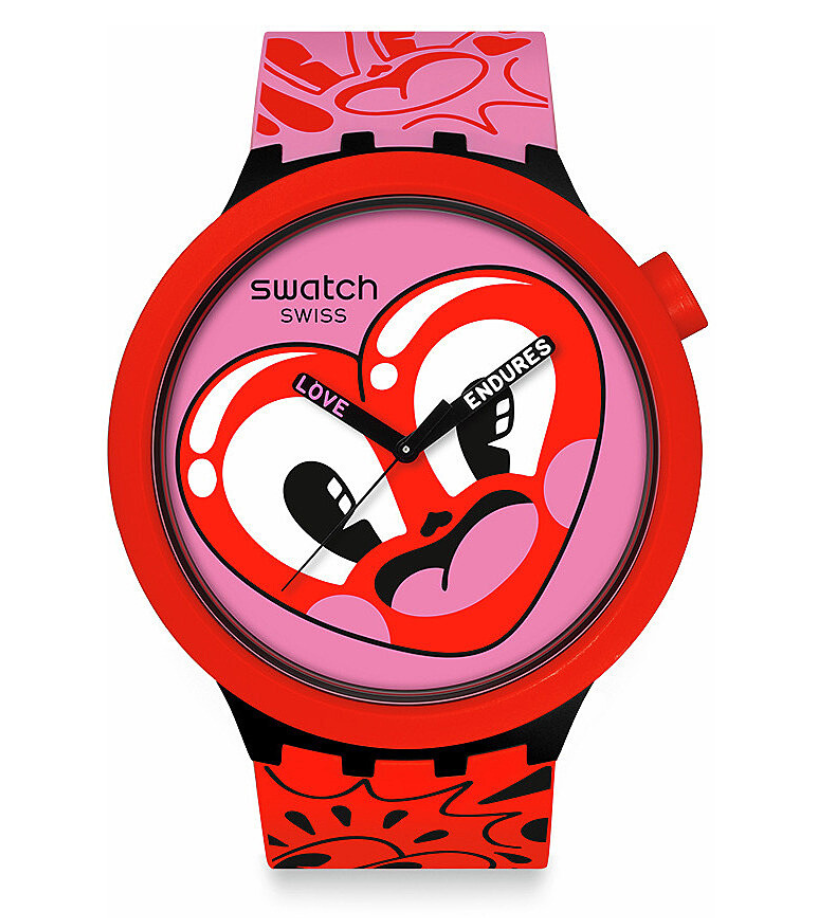 Swatch Hattie's Heart Keith Watch SB05Z103 - Bijoux Eclore