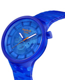 Swatch Big Bold Color Of Joy Navy Dial Bio-Sourced Unisex Watch SB05N116