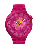 Swatch Big Bold Color Of Joy Pink Dial Unisex Watch SB05P102